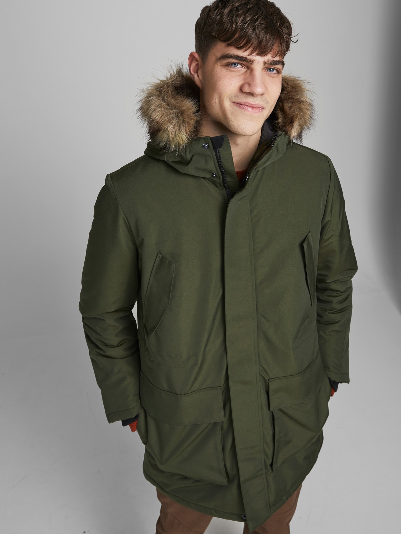 jack and jones forest night parka
