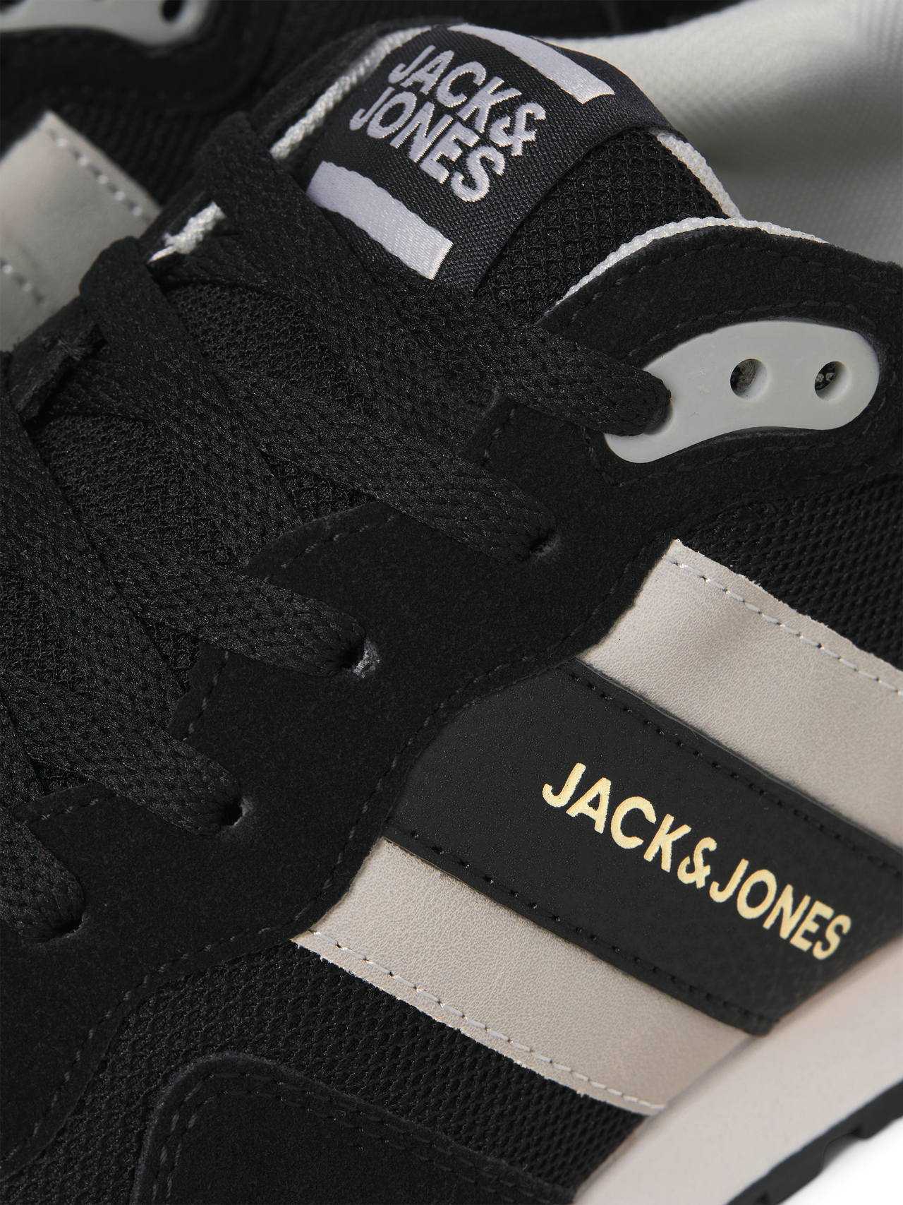Jack & Jones Nät Sneaker -Anthracite - 12184143