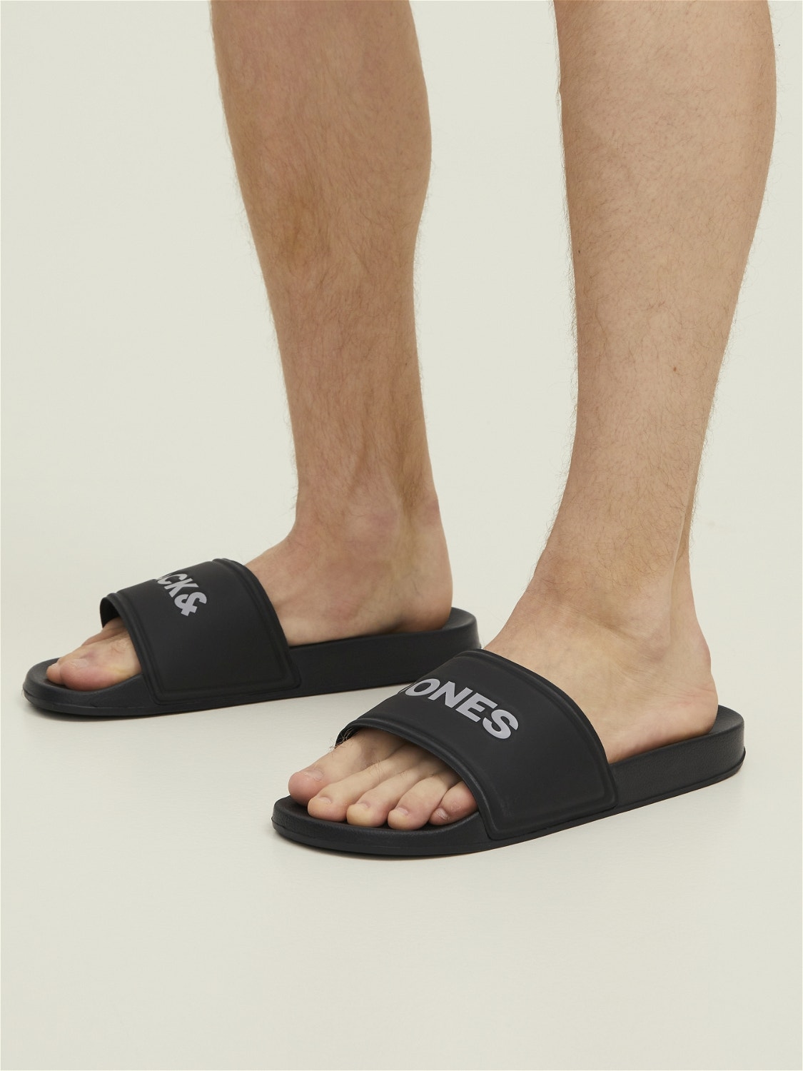 Flikkeren Voetzool Besmetten Rubber Zwembad slippers | Black | Jack & Jones®