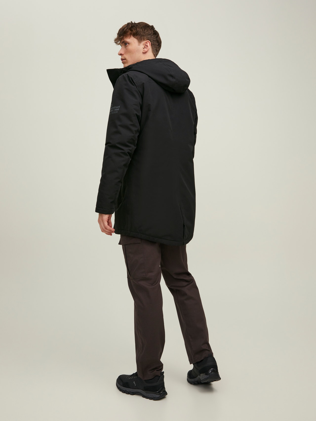 Jack & Jones JJPAYNE JACKET - Parka - moonbeam/crème Jack & Jones JJPAYNE JACKET - Parka - moonbeam/crème