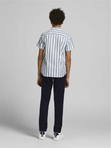 Jack & Jones Παντελόνι Slim Fit Chinos Για αγόρια -Dark Navy - 12184601