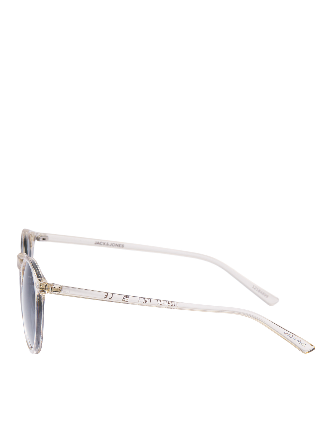 Jack & Jones Πλαστικό Ορθογώνια γυαλιά ηλίου -Grey Denim - 12184899