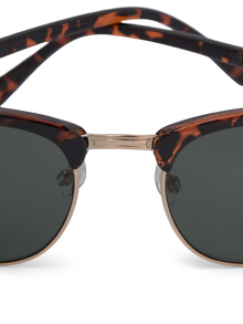 Jack & Jones Suorakaiteen muotoiset aurinkolasit -Black Coffee - 12184899