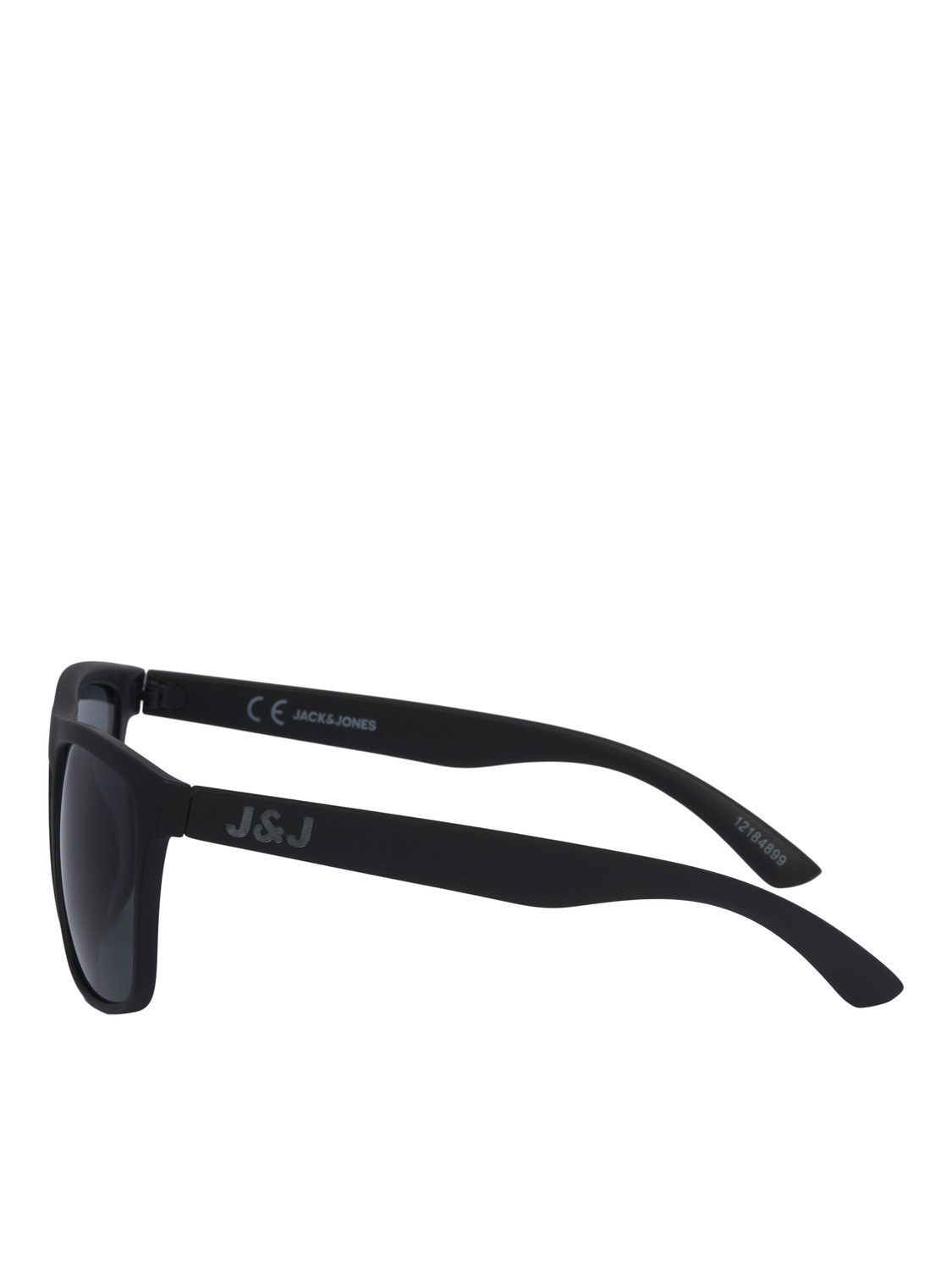 Jack & Jones Πλαστικό Ορθογώνια γυαλιά ηλίου -Black Bean - 12184899