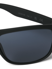 Jack & Jones Πλαστικό Ορθογώνια γυαλιά ηλίου -Black Bean - 12184899