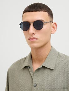 Jack & Jones Suorakaiteen muotoiset aurinkolasit -Asphalt - 12184899