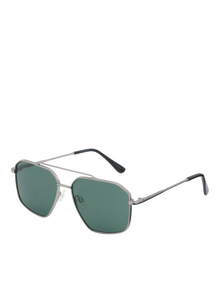 Jack & Jones Stačiakampio formos akiniai nuo saulės -Silver - 12184899