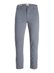 Jack & Jones Slim Fit Plátěné kalhoty Chino -Ultimate Grey - 12184901