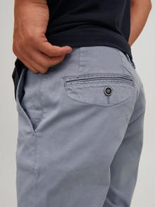 Jack & Jones Slim Fit Puuvillased püksid -Ultimate Grey - 12184901