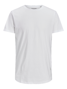 Jack & Jones Plus Size T-shirt Uni -White - 12184933