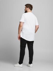 Jack & Jones Plus Size T-shirt -White - 12184933