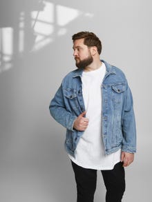 Jack & Jones Plus Size T-shirt -White - 12184933