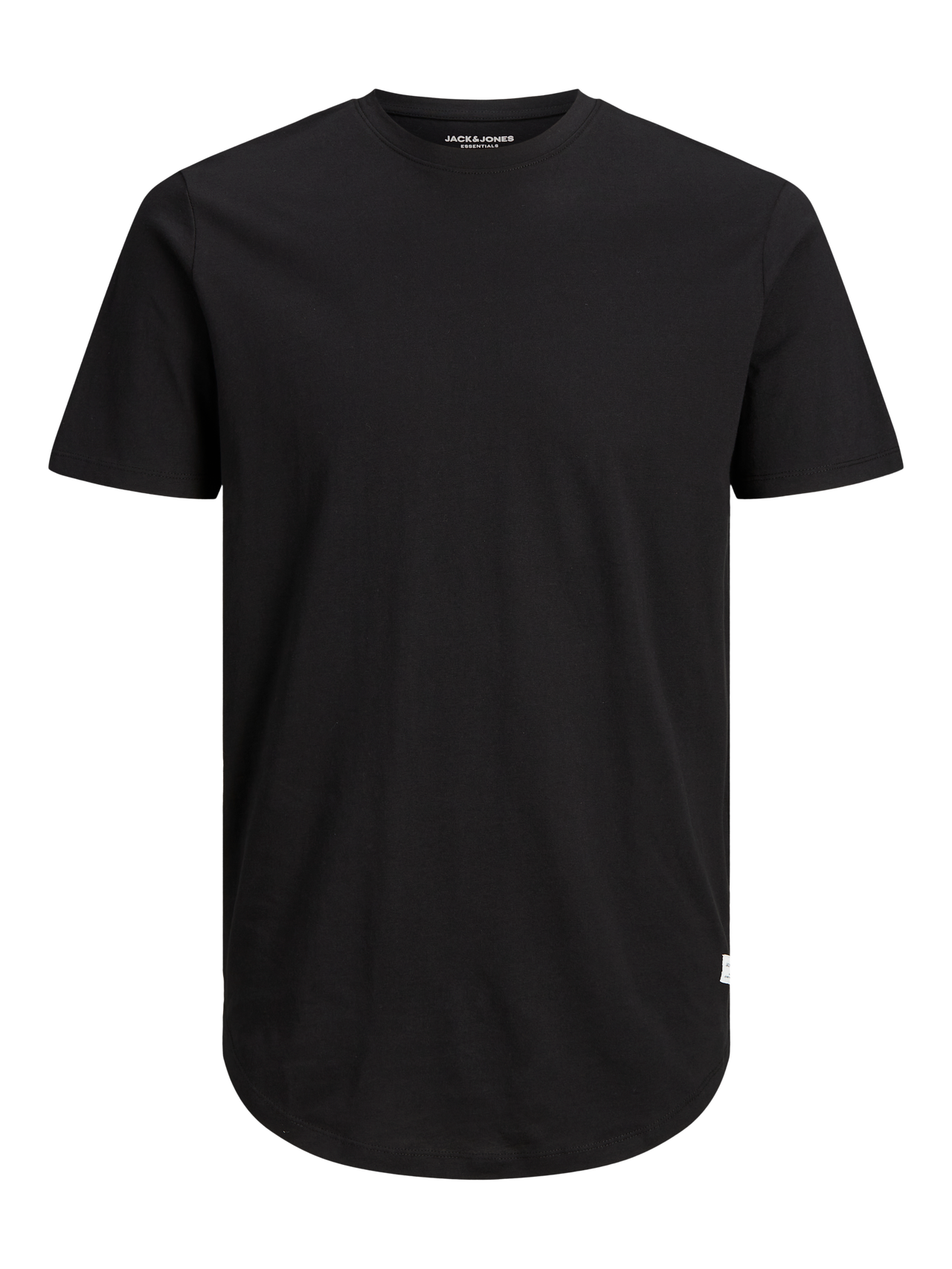 Plus Size Plain T-shirt | Black | Jack & Jones® Plus Size Plain T-shirt | Black | Jack & Jones®