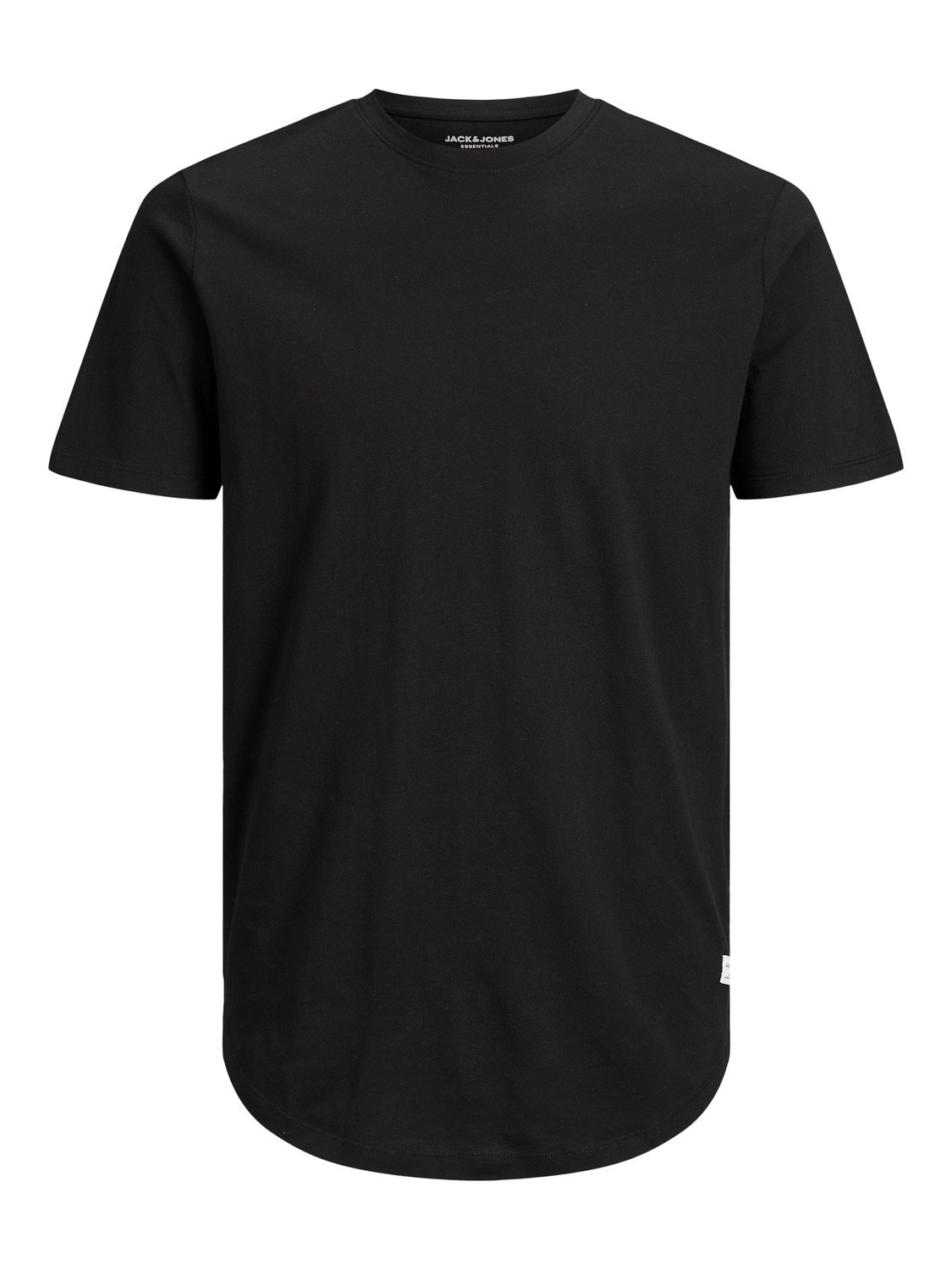 Jack & Jones Plus Size Plain T-shirt -Black - 12184933