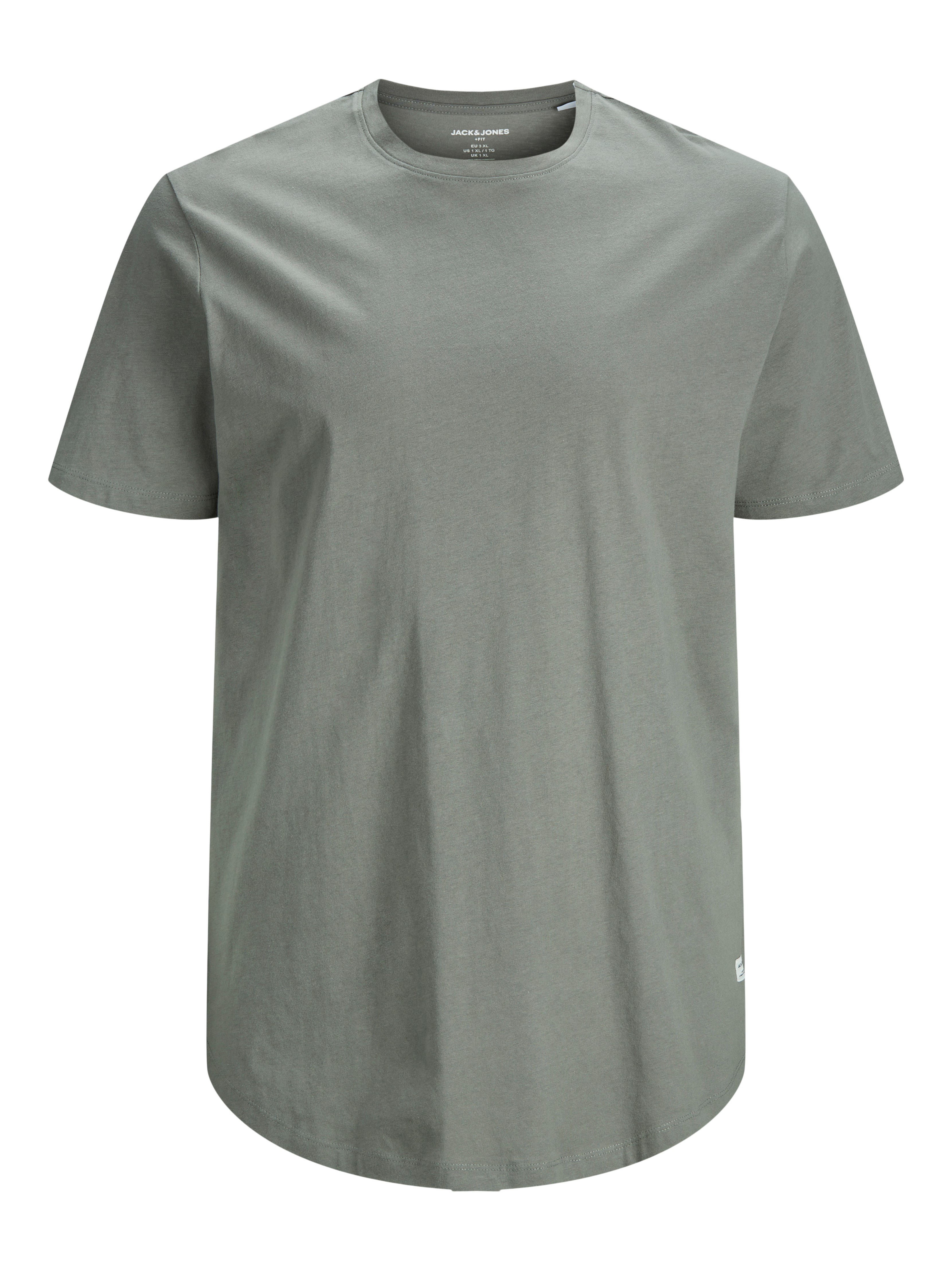 Thumbnail - Plus Size Einfarbig T-shirt