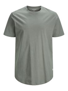 Jack & Jones Plus Size Yksivärinen T-paita -Sedona Sage - 12184933