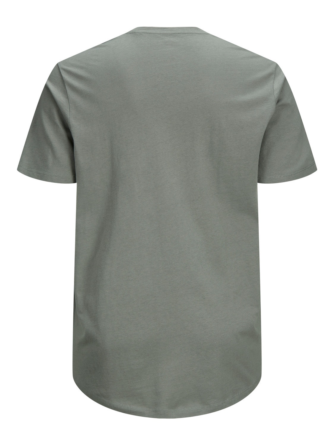 Jack & Jones Plus Size T-shirt Liso -Sedona Sage - 12184933