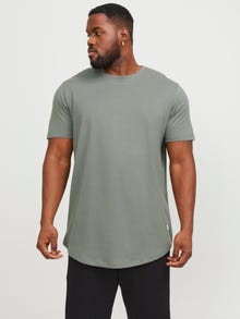 Jack & Jones Plus Size Plain T-shirt -Sedona Sage - 12184933