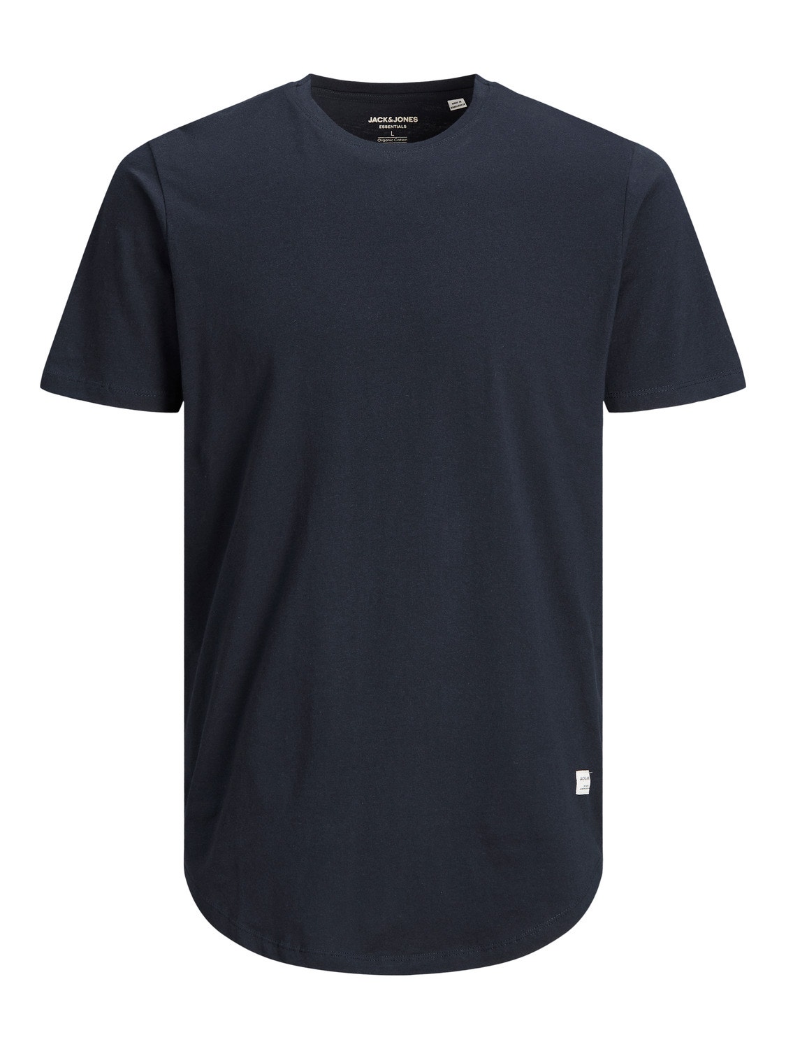Jack & Jones Plus Size Einfarbig T-shirt -Navy Blazer - 12184933