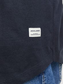Jack & Jones Plus Size T-shirt Semplice -Navy Blazer - 12184933