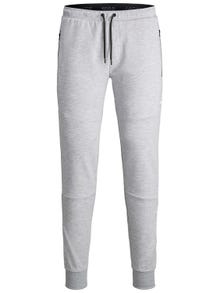 Jack & Jones Pantalon de survêtement Slim Fit -Light Grey Melange - 12184970
