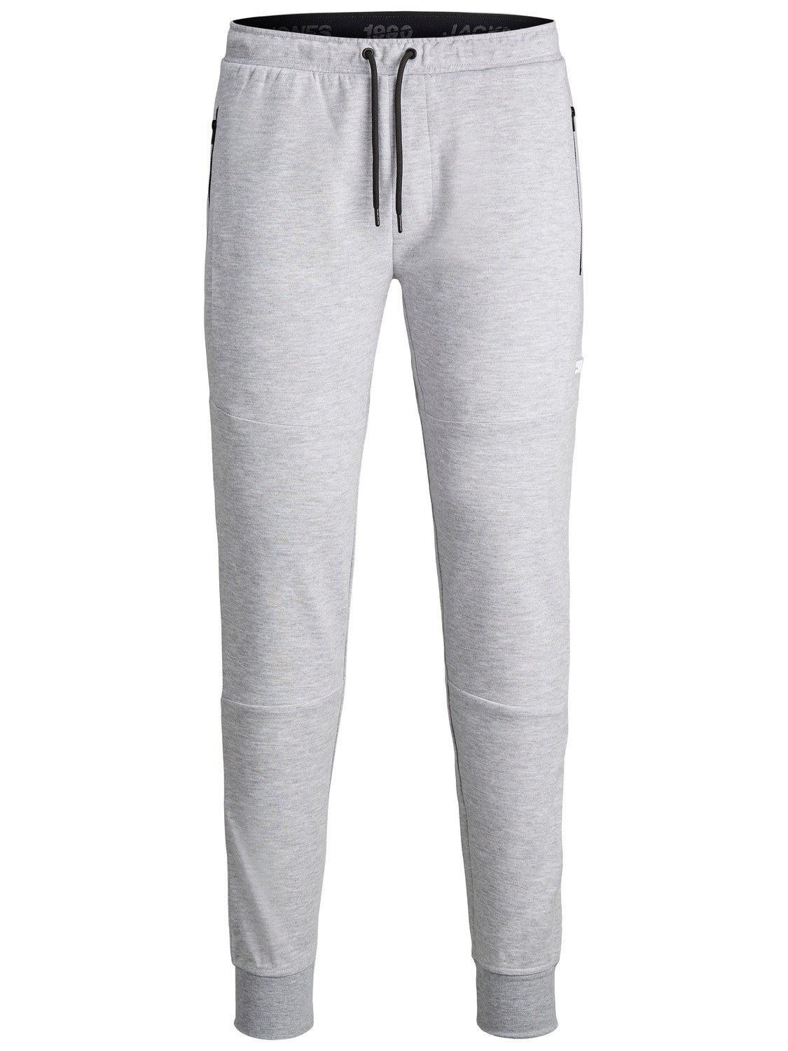Jack & Jones Slim Fit Joggers -Light Grey Melange - 12184970