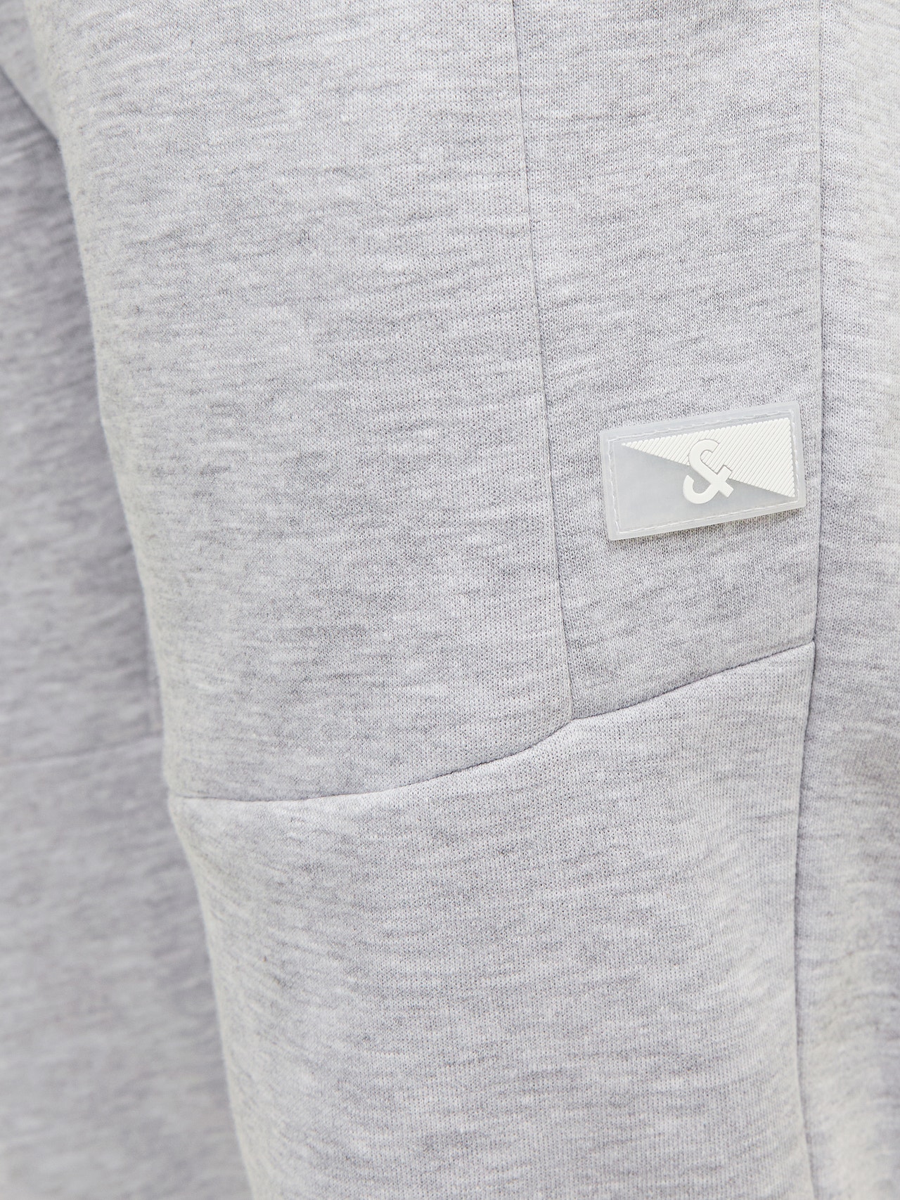 Jack & Jones Slim Fit Joggers -Light Grey Melange - 12184970