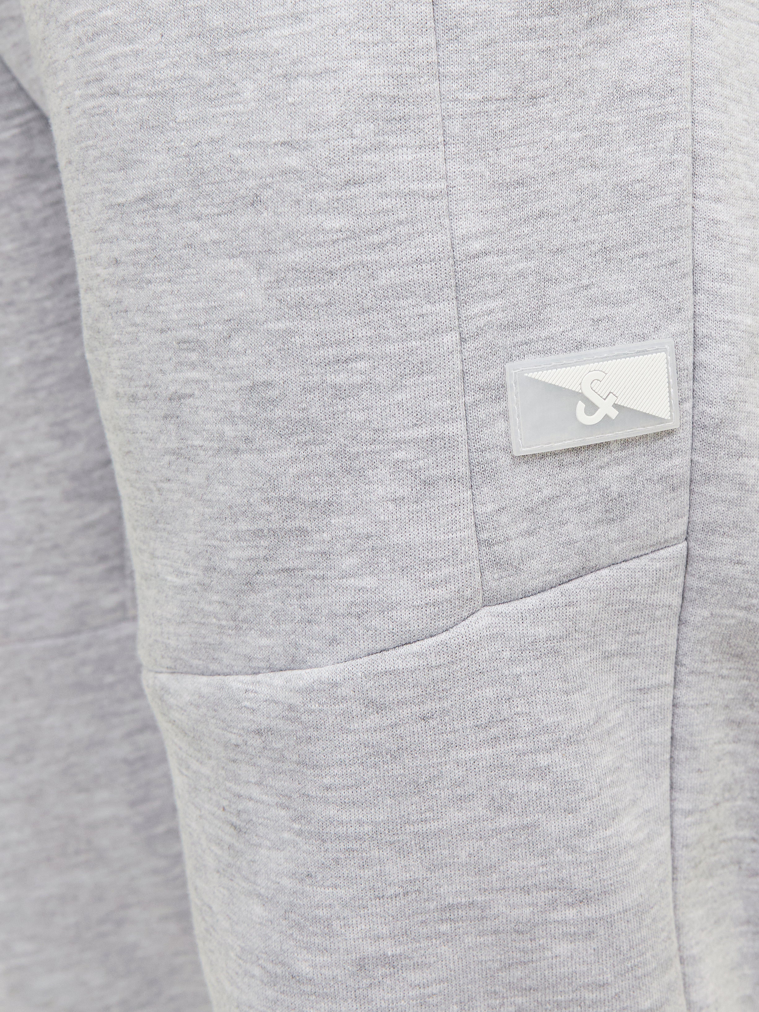 Jack & Jones Slim Fit Sweatbukse -Light Grey Melange - 12184970