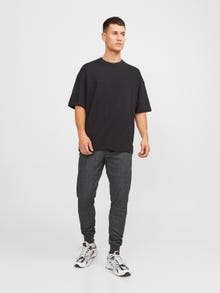 Jack & Jones Slim Fit Prakaituojančios kelnės -Dark Grey Melange - 12184970