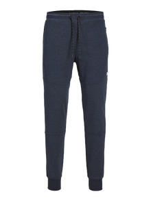 Jack & Jones Priglundantis kirpimas Sportinės kelnės -Dark Navy - 12184970