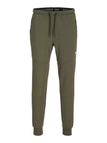 Jack & Jones Pantalon de survêtement Slim Fit -Dusty Olive - 12184970