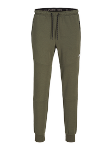 Jack & Jones Pantaloni in felpa Slim Fit -Dusty Olive - 12184970