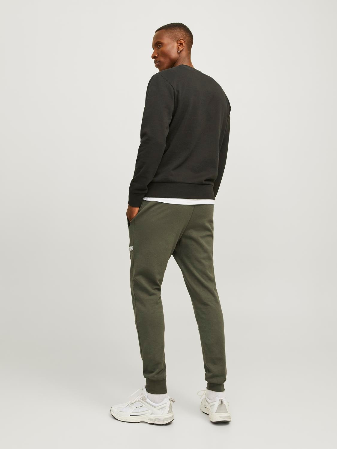 Jack & Jones Slim Fit Jogginghose -Dusty Olive - 12184970