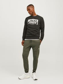 Jack & Jones Pantalones de chándal Slim Fit -Dusty Olive - 12184970