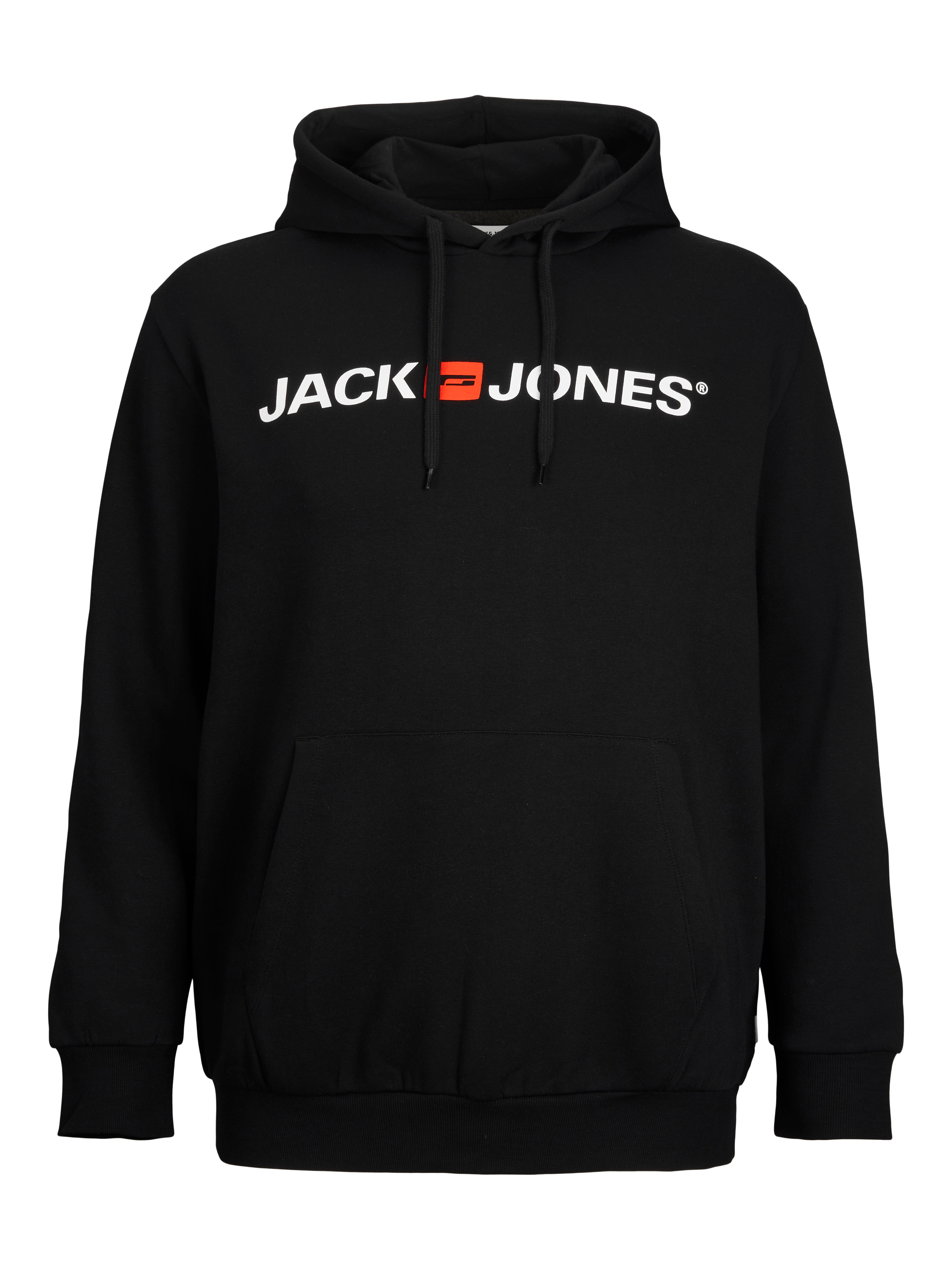 Thumbnail - Plus Size Logo Kapuzenpullover