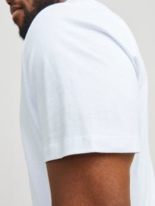 Jack & Jones Plus Size T-shirt Logo -White - 12184987