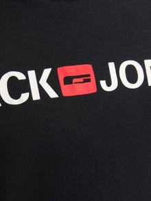 Jack & Jones Plus Size Logo T-paita -Black - 12184987