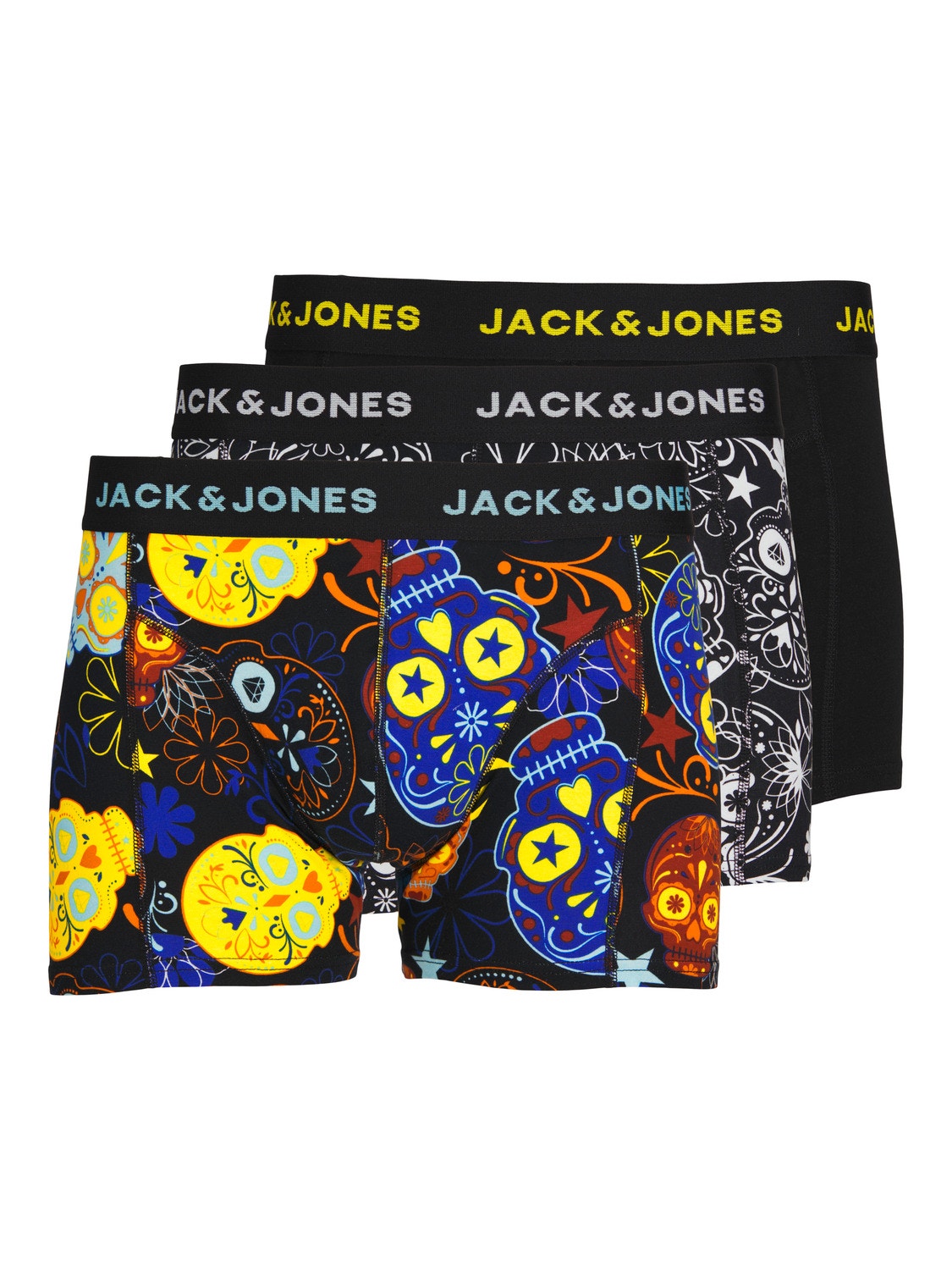Jack & Jones 3-pack Trunks -Black - 12185485