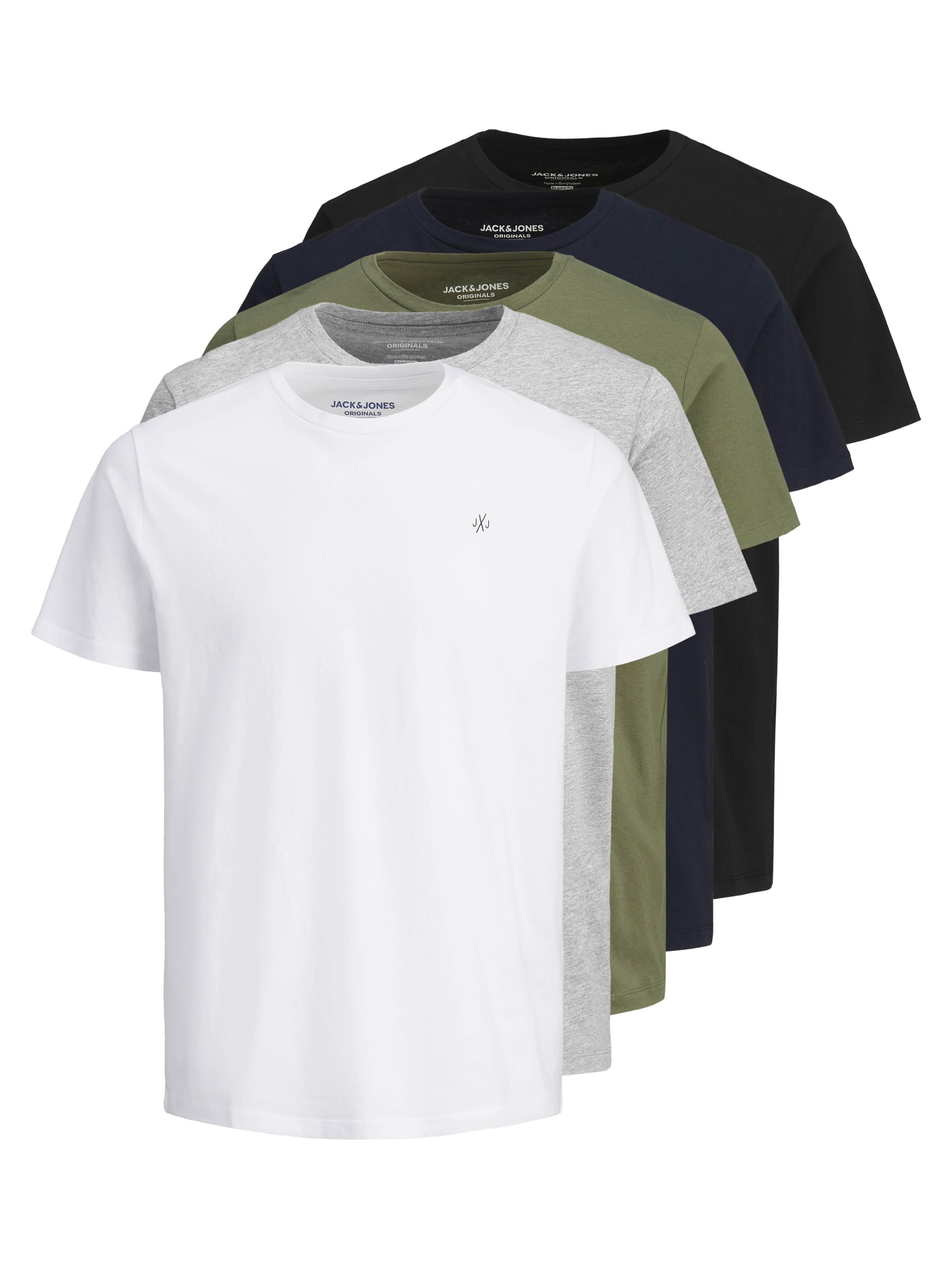 Thumbnail - 5er-pack Logo T-shirt
