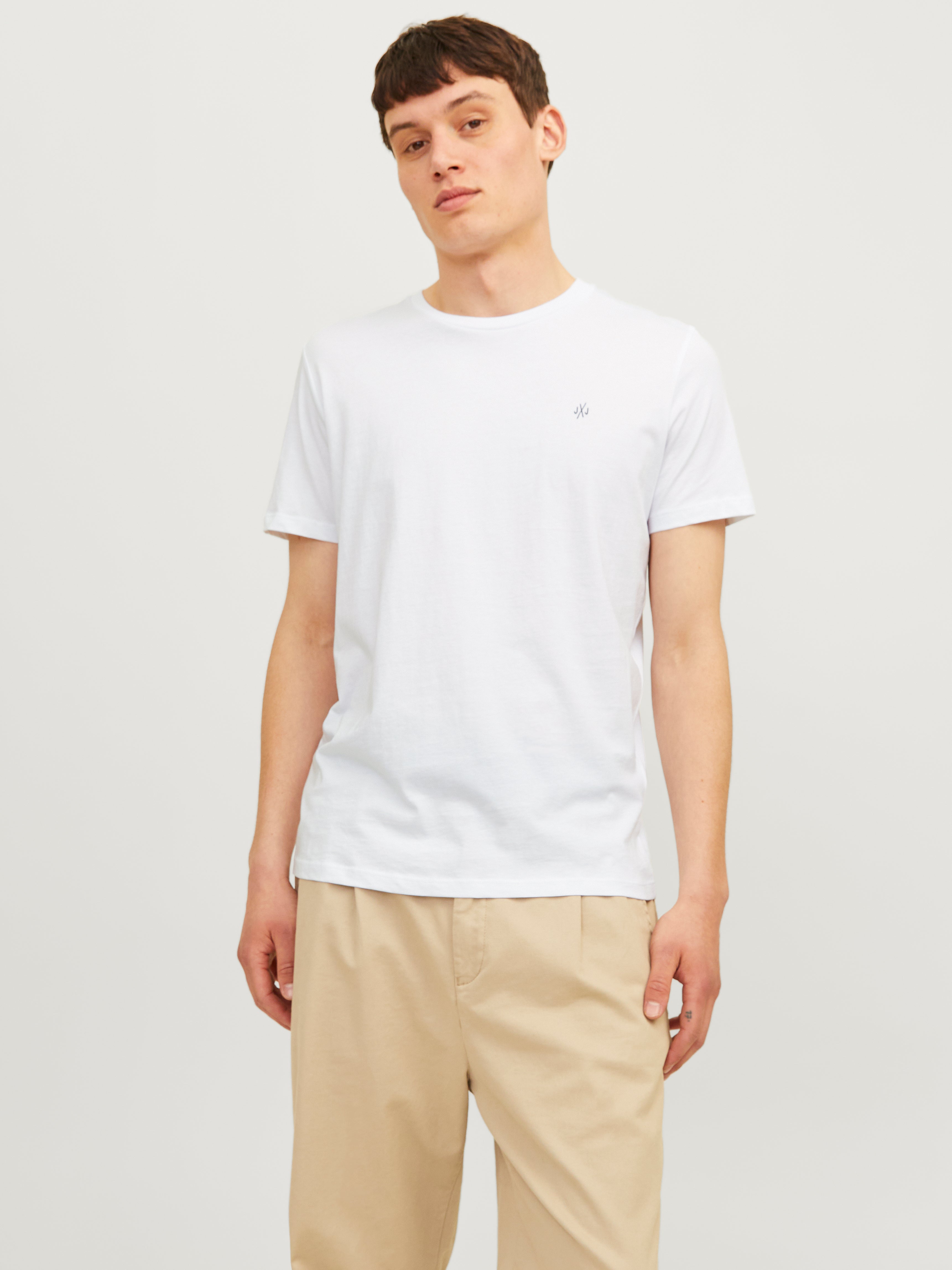 Jack & Jones 5-pack Logo Crew neck T-shirt - 12185714