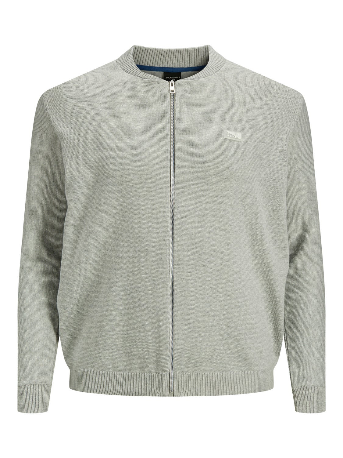 Sporty zip Plus size Cardigan with 50 