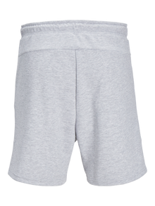 Jack & Jones Regular Fit Sweat shorts -Light Grey Melange - 12186750