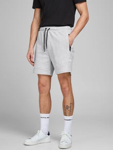 Jack & Jones Regular Fit Sweat shorts -Light Grey Melange - 12186750