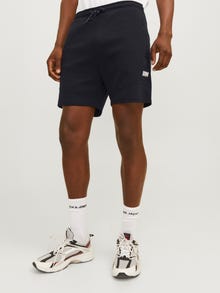 Jack & Jones Regular Fit Sweat shorts -Black - 12186750