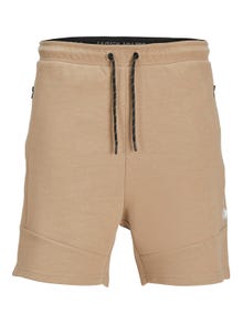 Jack & Jones Regular Fit Sweat-Shorts -Crockery - 12186750