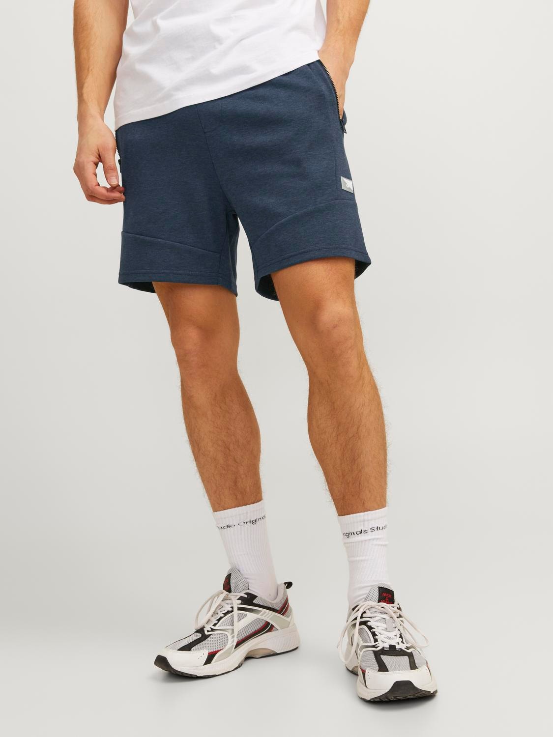 Jack & Jones Regular Fit Sweat-Shorts -Dark Navy - 12186750