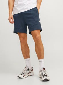 Jack & Jones Regular Fit Sweatstof shorts -Dark Navy - 12186750