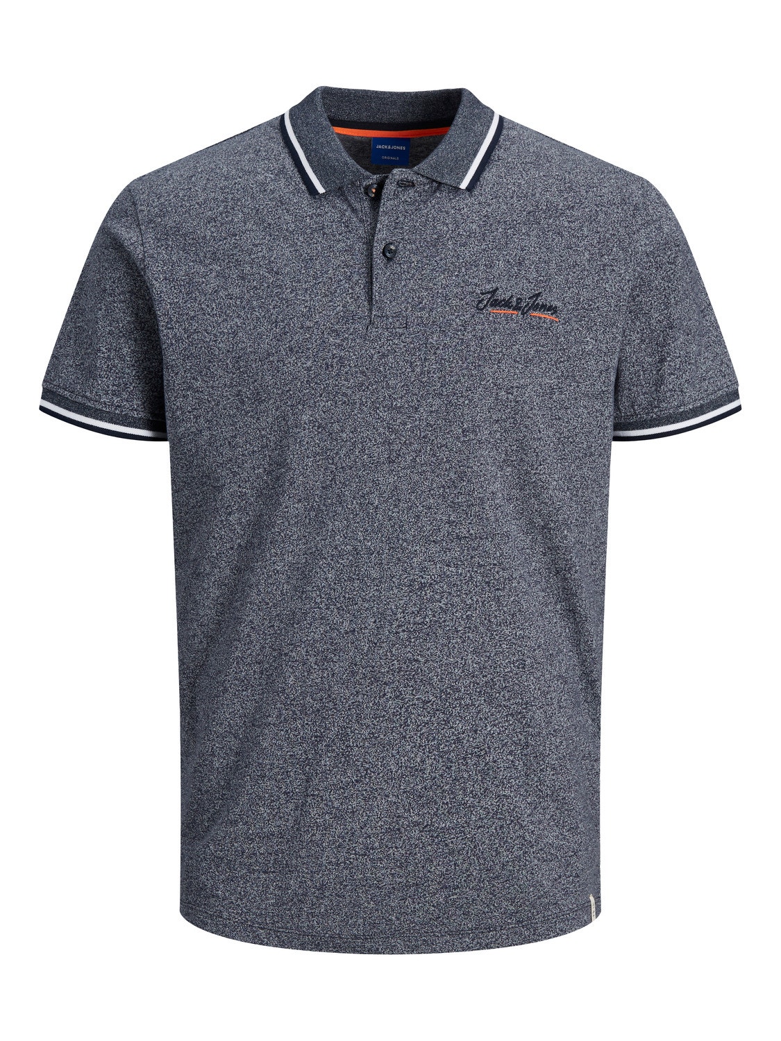 Jack & Jones Logo Polo T-shirt -Navy Blazer - 12186778