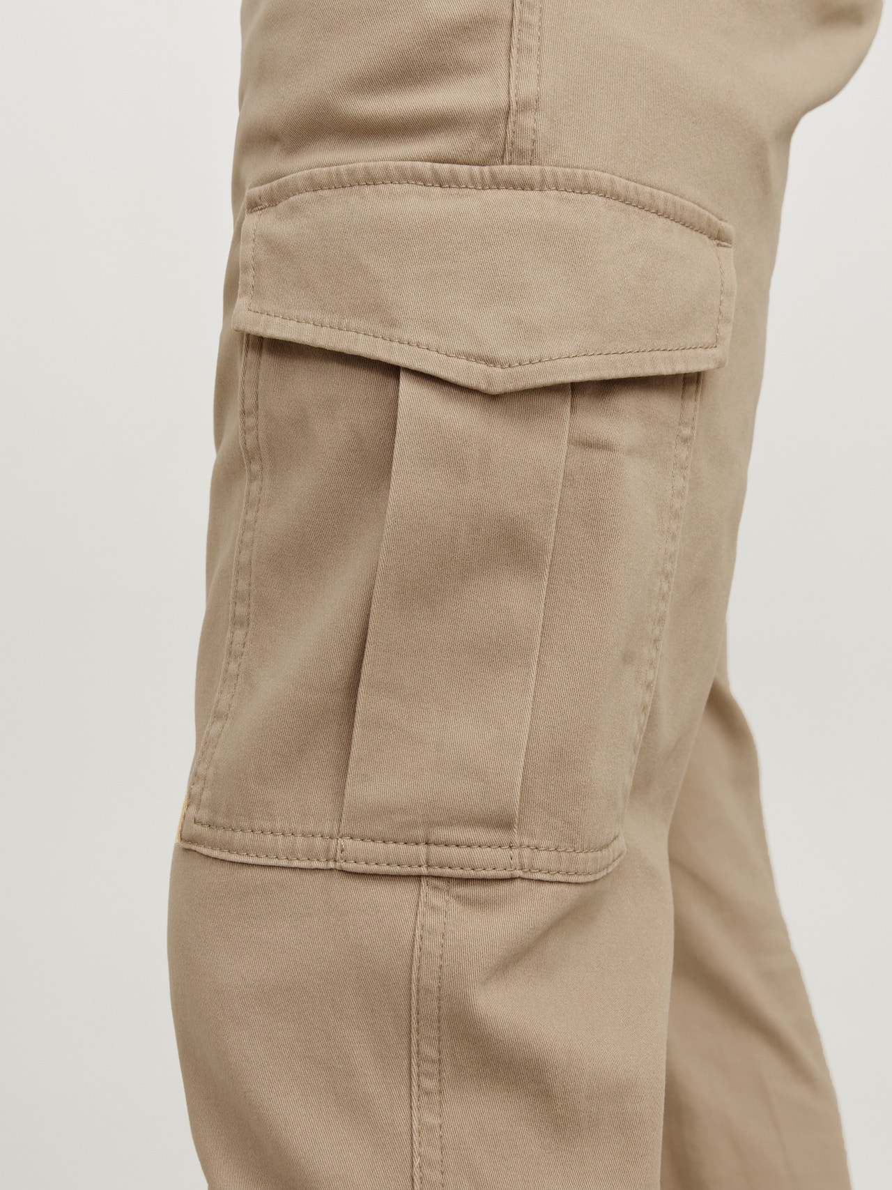 Jack & Jones Slim Fit „Cargo“ stiliaus kelnės -Crockery - 12186889