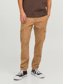 Jack & Jones Slim Fit Cargo kalhoty -Otter - 12186889